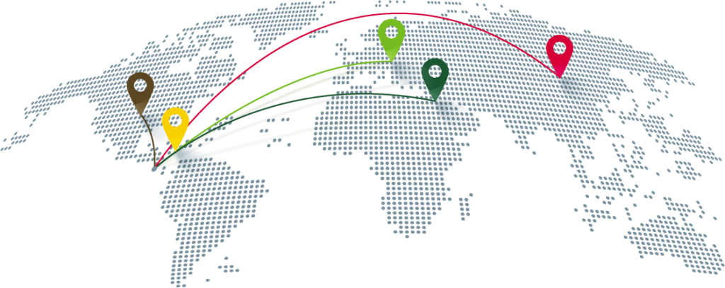 Mapa de Costa Rica para el mundo