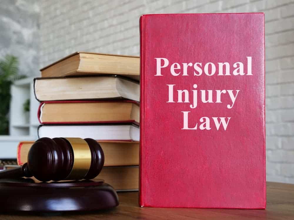 The book illustrates personal injury law through text.