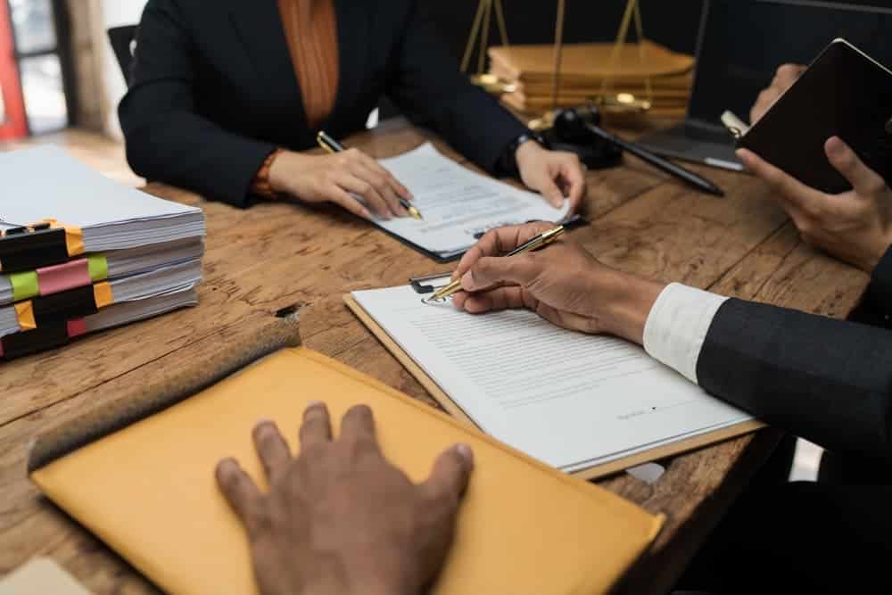 A legal consultation is the initial meeting between a potential lawyer and client.