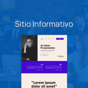 Sitio Web Informativo a la Medida